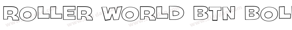 Roller World BTN Bold字体转换